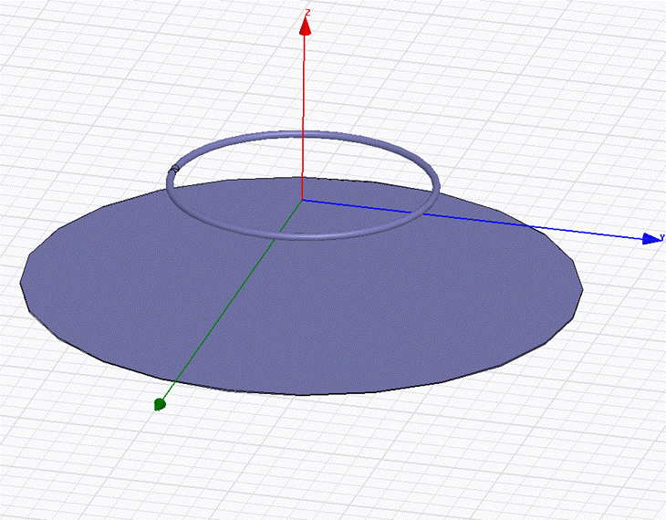 432 MHz DL4MEA loop feed model